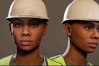 create unique custom sims for sim 4 ,sim character, 3d model clothes