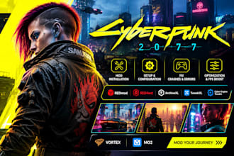 setup mod cyberpunk 2077 fallout4 rdr2 bg3 npc cyberpunk 2077 skyrim mod