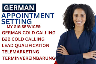 germany b2b cold calling lead generation appointment setting outbound sales call