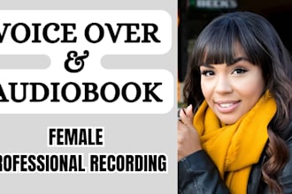 narrate, produce engaging and warm friction voice over, be voice actor