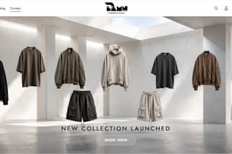 do streetwear shopify website for your clothing brand store