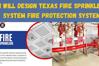 design texas fire sprinkler system fire protection system