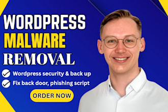 remove malware, clean virus and fix hacked wordpress website