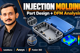 do injection molding part design and dfm analysis