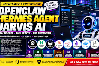 setup fix jarvis ai dashboard openclaw hermes multi agent obsidian ai assistant