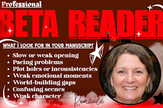 beta read your romance book beta reader