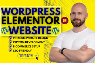 design wordpress elementor website, redesign elementor wordpress, elementor pro