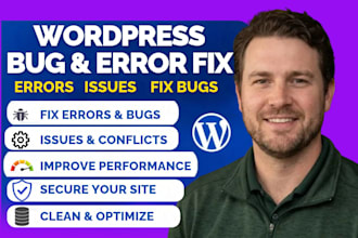 fix wordpress bugs, errors, elementor bugs, CSS broken layouts and plugin issues