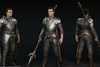 image to 3d,metahuman character,cc4,blender3d,ue game asset, nvil model, ue5 rig