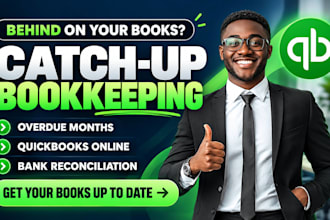 catch up overdue quickbooks bookkeeping and bring your books up to date