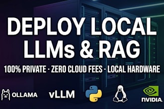 deploy and setup llm locally on your GPU
