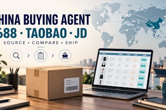 source 1688 taobao jd products and help ship them from china