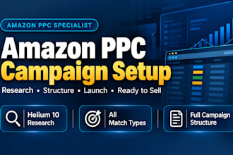set up your amazon PPC campaigns from scratch