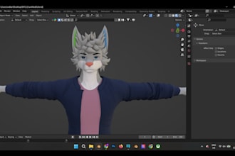 do vrchat avatar vrc avatar vrchat upload fursona vrc custom furry avatar vr
