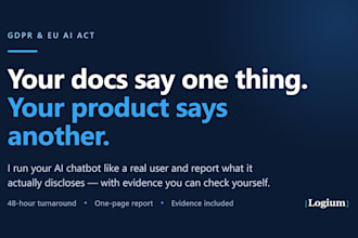 run a live gdpr and eu ai act compliance test on your ai chatbot