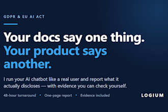 run a live gdpr and eu ai act compliance test on your ai chatbot