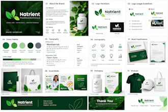 design a branding package with logo and brand guidelines