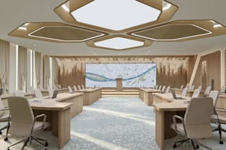 draft 2d layout for office interior,conference hall 3d visual,workstation render