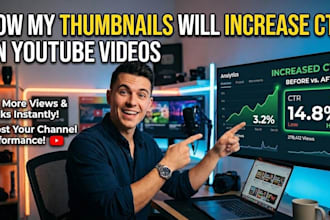 design a thumbnail for your video and enhance it with ai