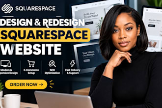 build squarespace website design squarespace website