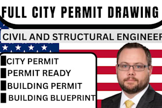 do civil and structural permit drawings for residential and commercial projects