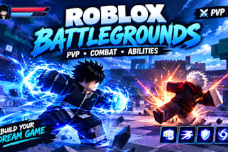 roblox game development, strongest battleground, vfx, roblox full game creation