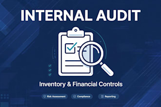 do a professional internal audit of your inventory and financial control
