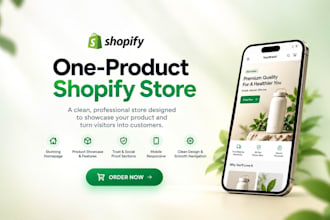 design shopify landing page and product pages with replo and gempages
