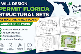 design permit florida structural sets as built architect plans landscape drawing