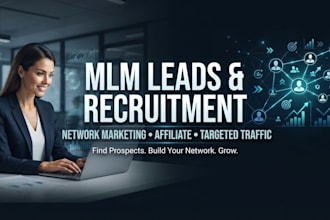 promote your MLM business network marketing MLM leads MLM traffic affiliate