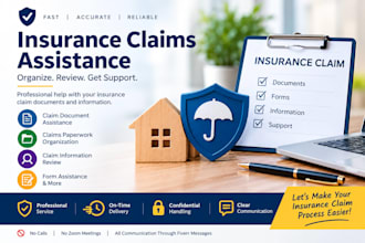assist with insurance claims
