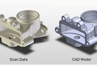 do 3d cad scan plastic parts housings and product enclosures