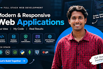 build a modern full stack web application for your business