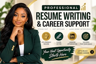 write an ats resume and cv