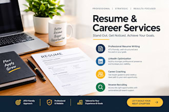 write an ats resume and cv