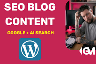 write SEO blog content optimized for google and ai search