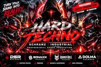 produce emotional schranz techno track or remix