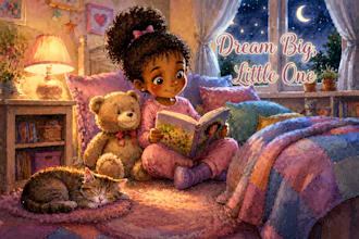 create children story book illustration for your kids story book