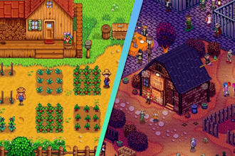 do 2d top down pixel art tileset game assets pixel environment pixel animation