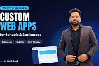 build a custom web app for your school or business