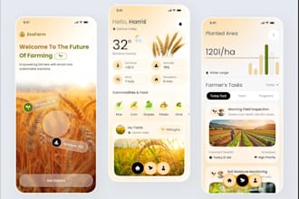 agriculture app, smart farmer app, plant monitoring app, agric website