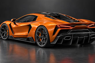 create game ready 3d car model and realistic 3d vehicle rendering in blender