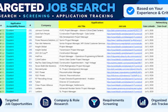 find relevant jobs and manage your job search research