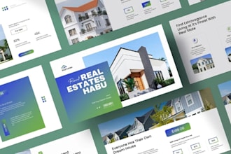 design property development pitch, sales presentation and marketing booklet