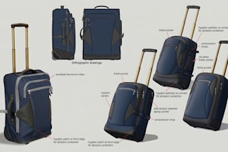 design luggage, suitcase, travel bag, duffle, hiking bag, camera bag, waist bag
