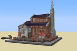 build custom minecraft builds, houses, cities, and maps