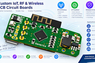 design iot, rf and wireless pcb circuit boards