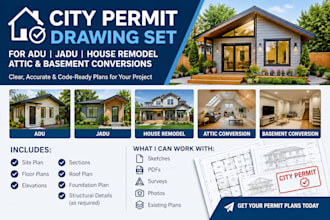 do adu jadu city permit house remodel attic and basement conversions