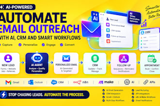automate email follow ups with ai, CRM and smart workflows