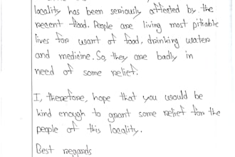 write anything with my beautiful handwriting
